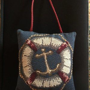 Small Hanging Nautical Pillow